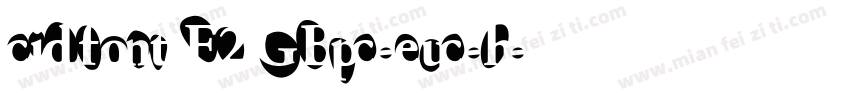 cidfont F2 GBpc-euc-h字体转换